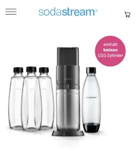 Sodastream Duo Upgrade (effektiv 79,20€ bei Newsletteranmeldung)