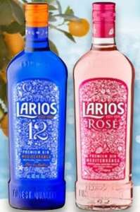 Larios 12 oder Rosé Gin mit Glas + Schweppes Tonic mit Gutschein [Kaufland DE]