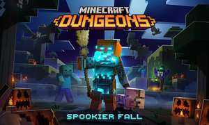 [PS4/Xbox/PC/Switch] Minecraft & Minecraft Dungeons Spooky Gourdian Character Set