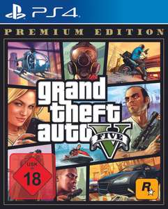 Grand Theft Auto V (Premium Edition) oder Red Dead Redemption 2 für 17,54€ Ps4