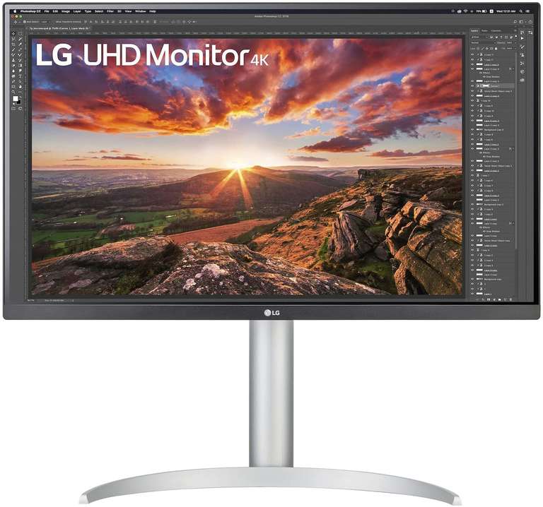 LG 43UN700-B 107,98 cm (42,51 Zoll) UHD 4K IPS Monitor (4X HDMI, USB Type-C, Display Port, HDR), Schwarz [Amazon]