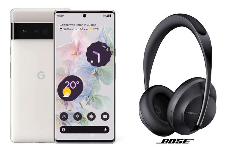 Google Pixel 6 oder Pixel 6 Pro vorbestellen: Bose Noise Cancelling Headphones 700 geschenkt dazu