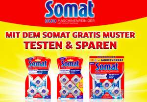 Somat-Aktion Maschinenreiniger Rückerstattung von 1€/3€ - evtl. gibt's was obendrauf