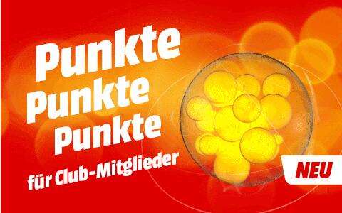 [Media Markt Club] Neues Prämien-System => 10 Punkte je 1€ + Aktion 1000 Punkte pro Einkauf bis zum 31.12. | 10.000 Punkte => 10€ Gutschein