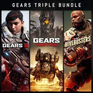 Gears Dreier-Bundle inkl. Gears 5 &, Gears Tactics & Gears 5: Schwarmtöter DLC (Xbox One/Xbox Series X|S & PC) für 12,68€ ISL (Xbox Store)