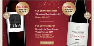 Zu jeder Bestellung ein gratis Wein bei Vinos (175€ MBW)