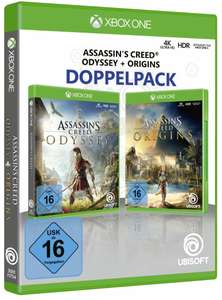 Assassin's Creed: Odyssey + Assassin's Creed: Origins Doppelpack (Xbox One) für je 19,99€ & weitere Angebote im Deal (Müller Abholung)