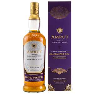 Viele Whisky & Rum Angebote im "AUTUMN-SALE" - z.B. Amrut 2013/2020 - Peated Port Pipe Cask 2712