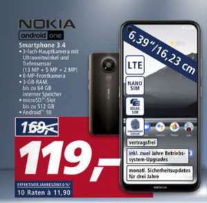 REAL - Nokia 3.4 64GB