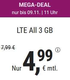 [simplytel] 3 GB LTE All - 4,99 EUR/Monat [O2 Telefónica Netz]