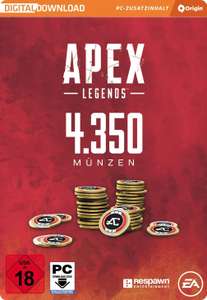 [Prime] APEX Legends Münzen - z. B. 4.350 Coins