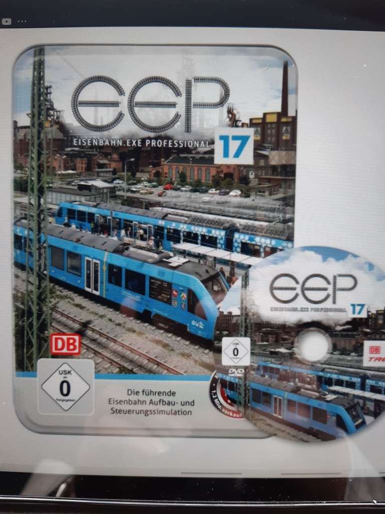 EEP Eisenbahn.exe Professional 17 in Metallbox