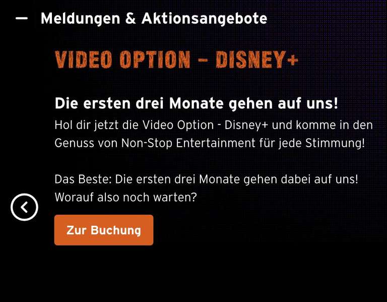 [Congstar] Disney+ 3 Monate gratis (Postpaid)