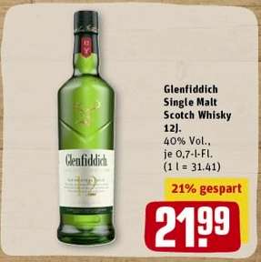 [Lokal] Glenfiddich 12 Jahre 0,7l 40% Single Malt Scotch