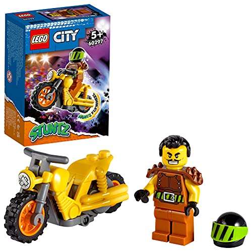 LEGO City - Power-Stuntbike Set mit schwungradbetriebenem Motorrad (60297) & LEGO Raketen-Stuntbike (60298) für je 6,32€ (Amazon Prime)