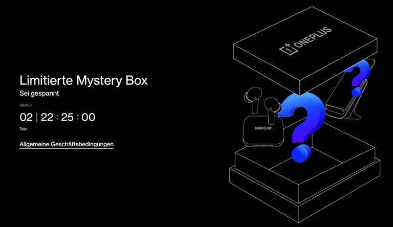 OnePlus: Mystery Box wieder erhältlich am 12.11.21