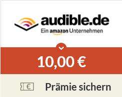 [Spartanien & Questler] 10€ Prämie / Cashback für Audible Hörbuch Abo für Neu- und Bestandskunden (effektiv 5,05€ Gewinn)