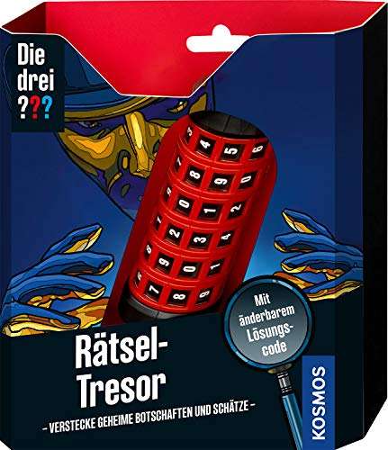 Kosmos Die drei ??? Rätsel-Tresor, Detektiv Spielzeug Set für 5,99€ (Amazon Prime & Otto Lieferflat)