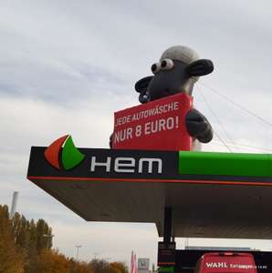 HEM Tankstelle Mainz jede Autowäsche 8€ + Sonax Auto Beast