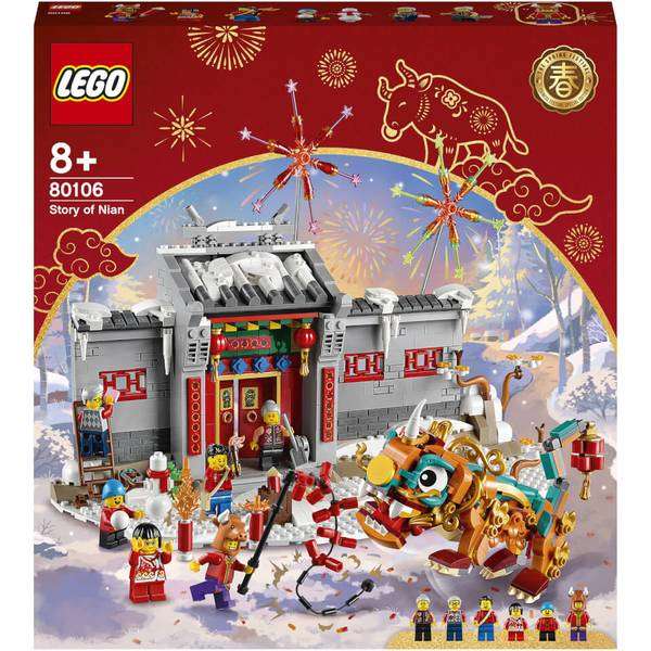 LEGO Chinese Festivals: Geschichte von Nian - 1067 teiliges Set