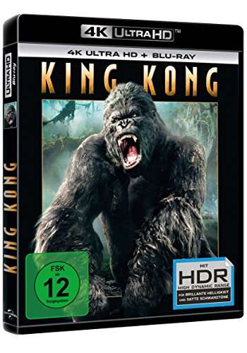 (Prime) King Kong (4K Ultra HD Blu-Ray + Blu-ray)