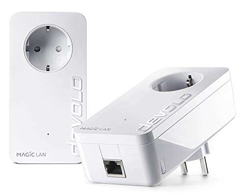 [Amazon] devolo Magic 2 LAN Starter Kit, LAN Powerline Adapter -bis 2.400 Mbit/s
