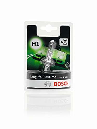 1 Bosch Automotive H1 Longlife Daytime Lampe - 12 V 55 W P14,5s/"normale" H1 Pure Light 2,33€(Prime)