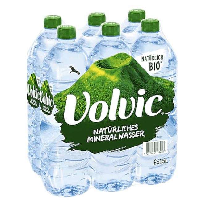 Volvic Mineralwasser Naturelle 1,5 Liter, 6er Pack (offline)