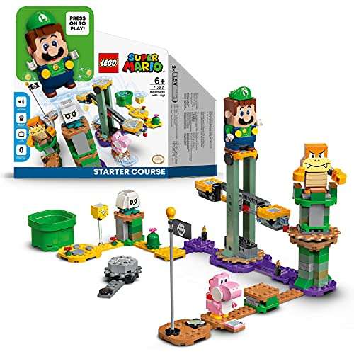 LEGO Super Mario Abenteuer mit Luigi Starterset (71387) für 37,37€ (Amazon)