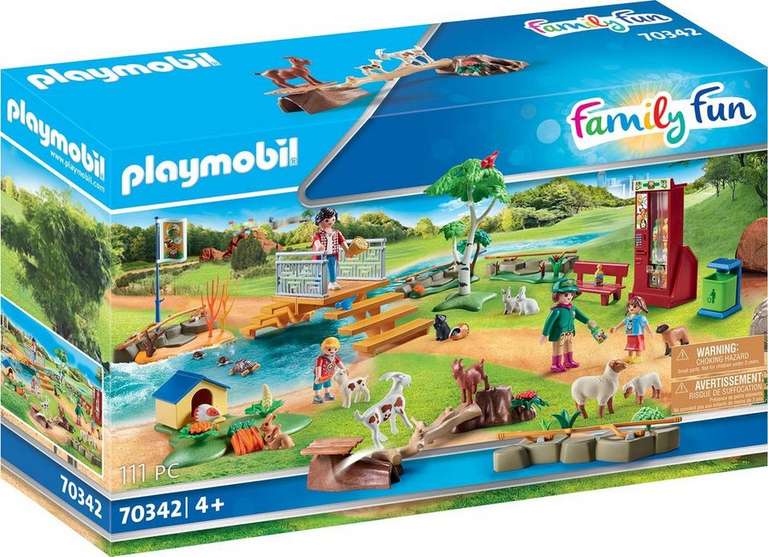 Playmobil Family Fun - Erlebnis-Streichelzoo (70342) für 18,99€ (Otto Lieferflat)