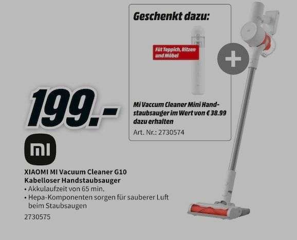 [Lokal Magdeburg] Xiaomi Vacuum Cleaner G10 + Mini