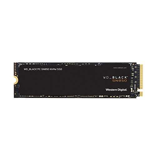 Western Digital WD_BLACK SN850 NVMe SSD 500GB (M.2, PCIe 4.0, TLC, R7000/W4100, 512MB DDR4-Cache, 300TBW / 5J Garantie) | 2TB für 299,07€