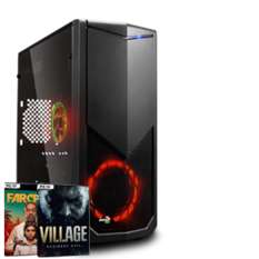 Gaming PC Agando fuego 3666r5 Gamers Ed. AMD Ryzen 5 3600 / AMD Radeon RX 6600 / 16GB RAM 3200 / 500GB M.2 SSD / WIN 10 Pro