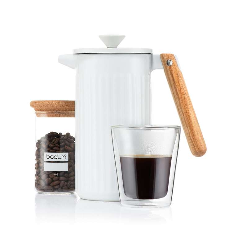 Kaffeebereiter (French-Press) aus Porzellan 1.0 Liter für 48,55€ inkl. Versand