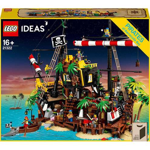 LEGO Ideas 21322 Piraten der Barracuda Bucht Klemmbausteine /