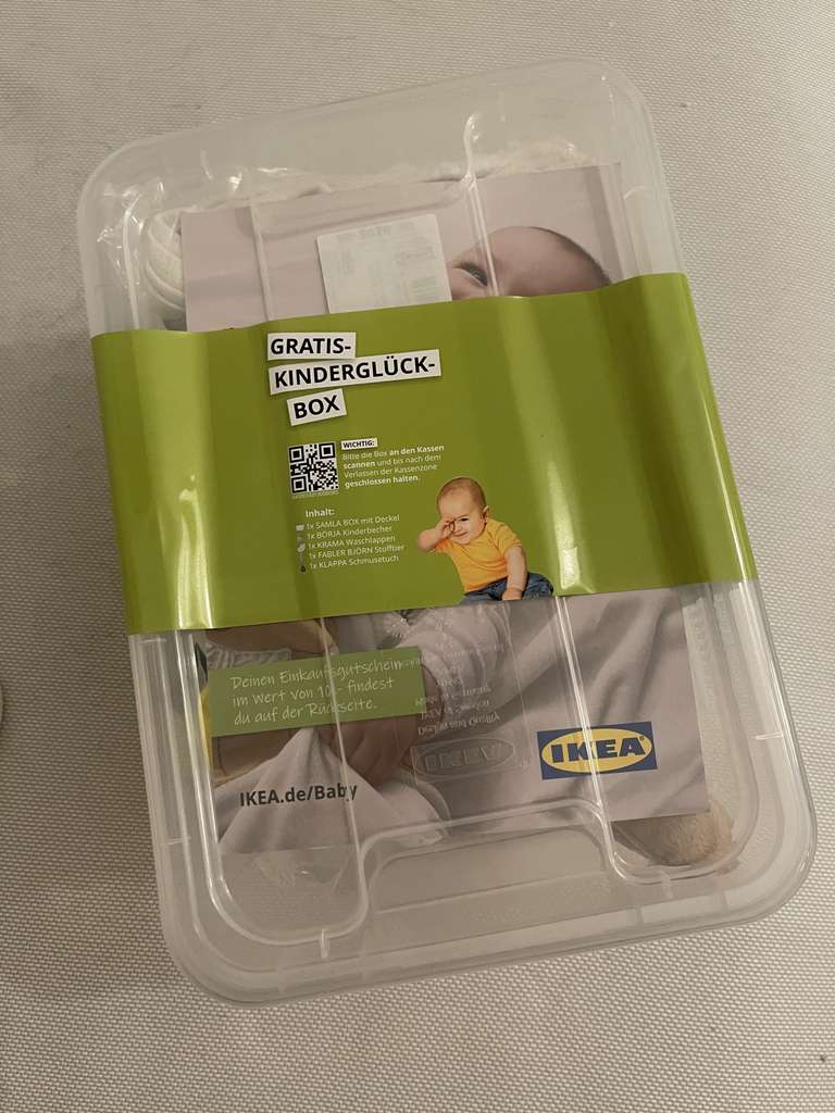 IKEA (Lokal?) Gratis Kinderglück-Box für werdene Eltern