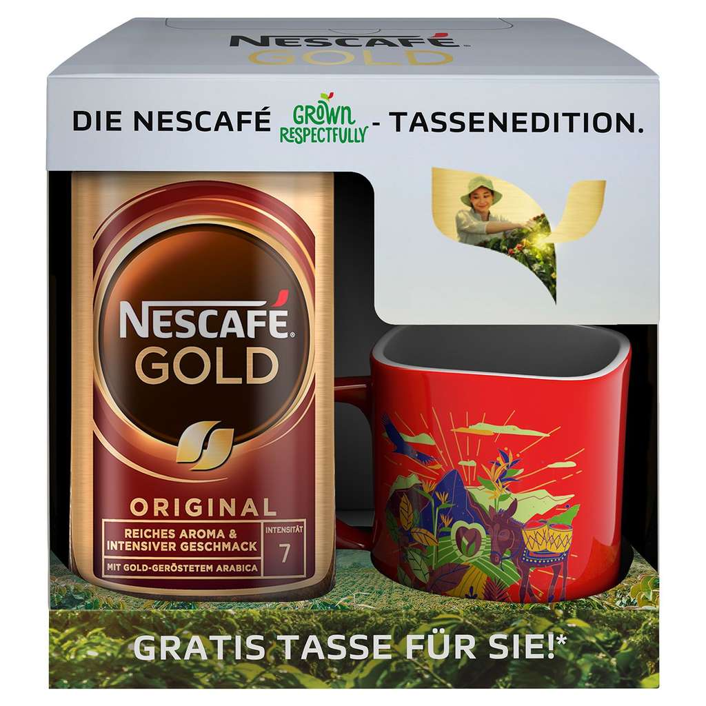 (Aldi Süd Offline) Nescafé Gold +Gratis Tasse 200g