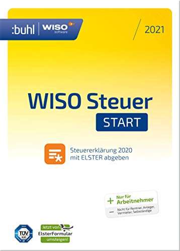 WISO Steuer START 2021 (DL Code) @ Amazon