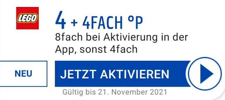 (Payback) Lego 8fach Coupon in der App (evtl. personalisiert)