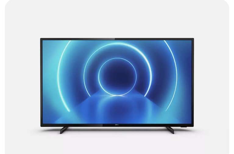PHILIPS Fernseher 43PUS7505/12 4K UHD LED Smart TV 43 Zoll 108cm HDR10+ schwarz