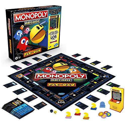 Monopoly Arcade Pac Man, inklusive Bank- und Arcade-Automat, ab 8 Jahren | Prime