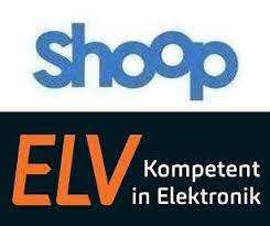 ELV & Shoop 6% Cashback + 10 € Shoop-Gutschein(149 € MBW)+reduzierte Smart Home-Produkte von der Marke Homematic IP!
