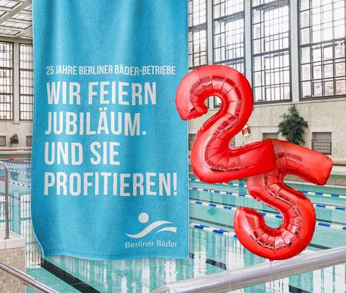 [Berlin lokal] Jahreskarte der Berliner Bäder zum einmaligen Spezialpreis