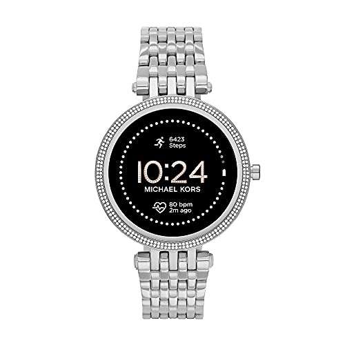 Michael Kors Damen Gen 5E Darci Touchscreen Smartwatch silber [Prime]