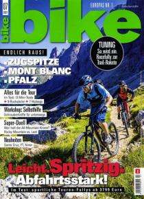 Bike Magazin Abo (12 Ausgaben) für 61 € mit 30 € BestChoice/ 25 € BestChoice-Premium (inkl. Amazon)/ 25 € Scheck-Prämie bei Hobby+Freizeit