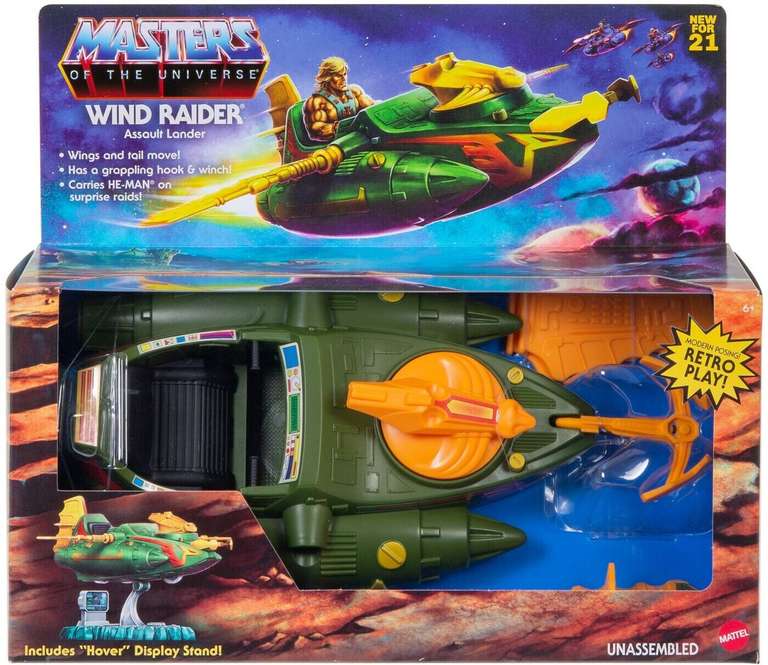 Masters of the Universe Wind Raider-Fahrzeug (GYY34) für 24,99€ (Müller Abholung)