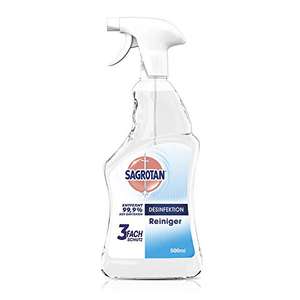 Sagrotan Desinfektions-Reiniger – Desinfektionsmittel für die tägliche, sanfte Reinigung – 1 x 500ml [Prime Sparabo]