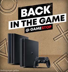 PS4 Pro Trade bei GameStop - 210 EUR Gutschein für den nächsten Einkauf