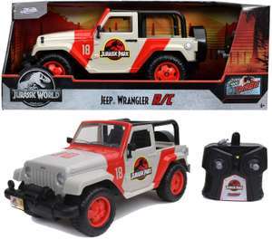 Jada Toys Jurassic Park Jeep Wrangler 1:16 RC Auto, ferngesteuertes Auto mit Fernsteuerung für 29,99€ (Smyths Toys)