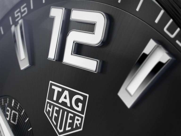 TAG Heuer Formula 1 Quartz CAZ101 - 43mm Quarz-Chronograph, Lünette aus Keramik, 200 Meter wasserdicht